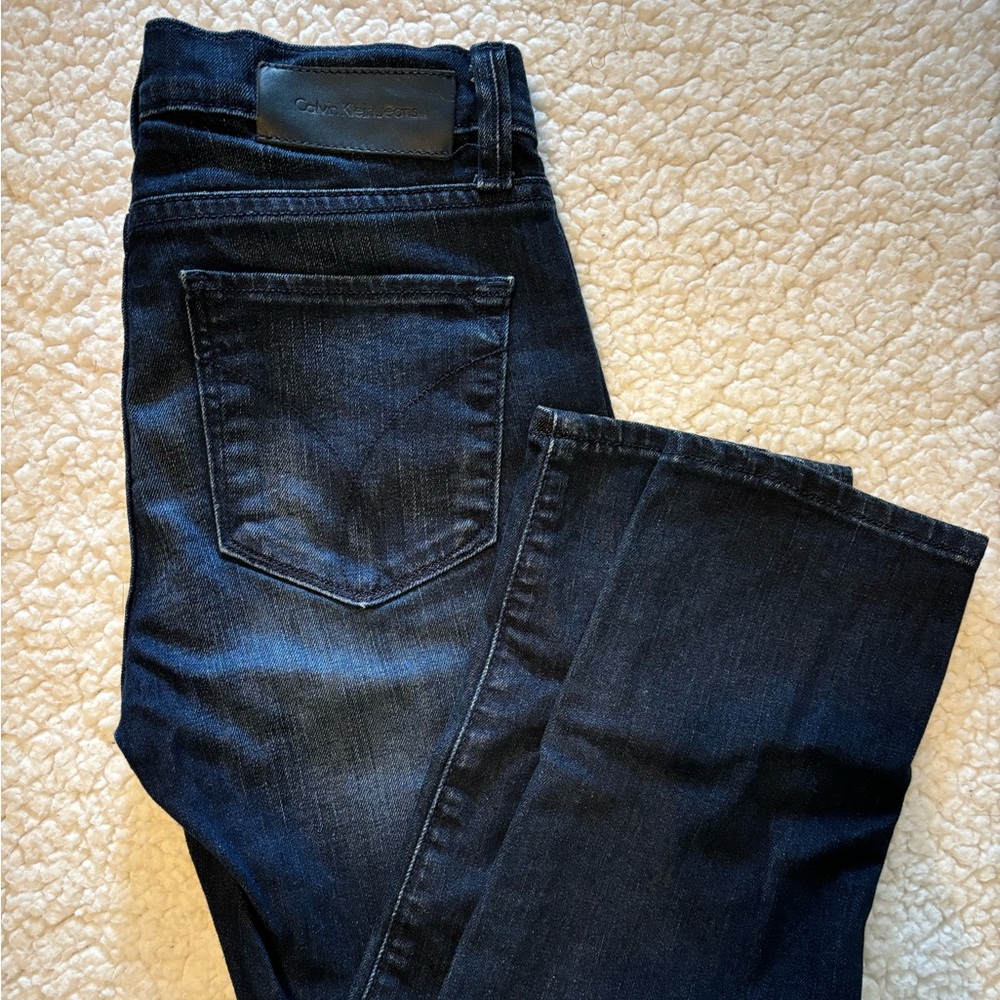 Cropped Skinny Calvin Jeans - Ankle Length